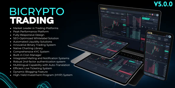 Bicrypto – Crypto Trading Platform, Binary Trading, Investments, Blog, News More!