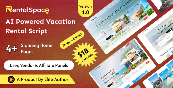 RentalSpace – Vacation Rental Script