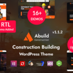 Abuild - Construction WordPress Theme