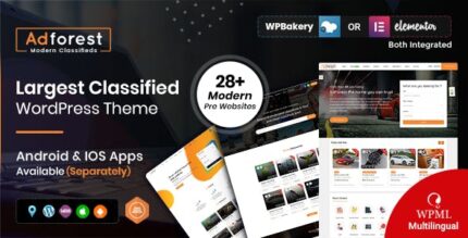 AdForest - Classified Ads WordPress Theme