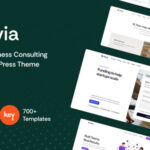 Advia - Financial Business Consulting Elementor WordPress Theme