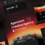 Agencium | Creative Agency Portfolio WordPress Theme