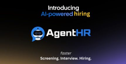 AgentHR – AI-Powered Recruitment HR SaaS for Screening, Interviews Hiring