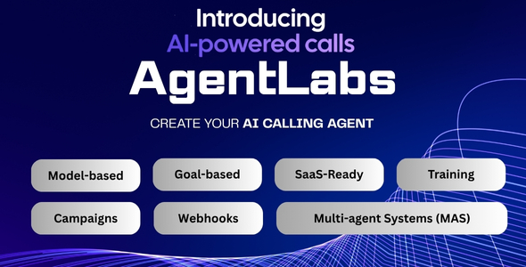 AgentLabs - AI Voice Calling Agents Lead Intelligence SaaS Platform