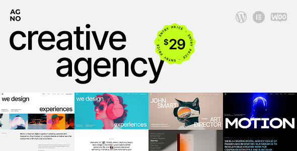Agno – Creative Portfolio Agency WordPress Theme Agno – Creative Portfolio Agency WordPress Theme