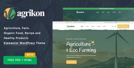 Agrikon - Organic Food Agriculture WooCommerce Theme