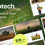 AgroTech - Agriculture Organic Farm WordPress Theme