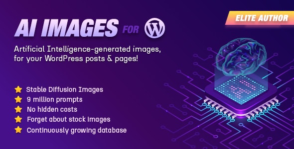 AI Images for WordPress - Use Artificial Intelligence generated images in your posts and pages AI Images for WordPress - Use Artificial Intelligence generated images in your posts and pages