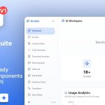 AI Suite – AI Website Builder and Live chat, image and video generator ai Gemini AI Powered SaaS