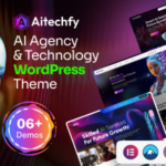 Aitechfy - AI Agency Technology WordPress Theme