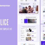 Alice - Anxiety Life Coach Elementor Template Kit