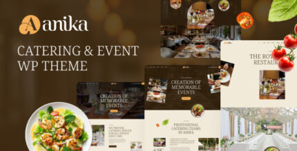 Anika – Catering Event WordPress Theme