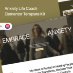 Ansie - Anxiety Life Coach Elementor Template Kit