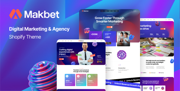 Ap Makbet – Digital Marketing Agency Shopify Theme