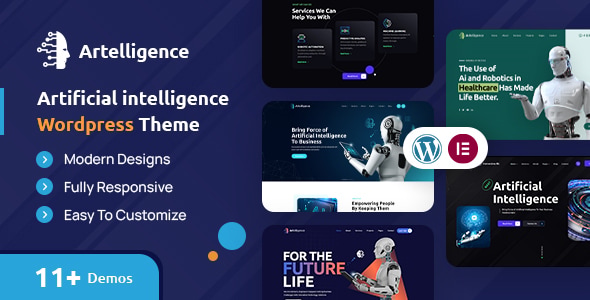 Artelligence | AI Robotics WordPress Theme Artelligence | AI Robotics WordPress Theme