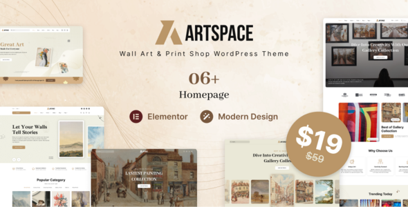 ArtSpace - Wall Art Print Shop WordPress theme ArtSpace - Wall Art Print Shop WordPress theme