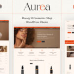 Aurea - Beauty Cosmetics WordPress Theme