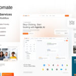 Automate - Agentic AI Automation Workflow Elementor Template Kit