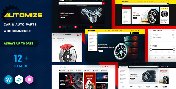 Automize - Car Auto Parts WooCommerce Theme