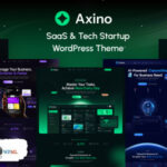 Axino - SaaS Tech Startup WordPress Theme