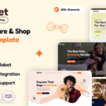 Babet - Pet Care Shop WordPress Theme