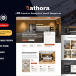 Bathora - Kitchen Bathroom Remodeling Elementor Template Kit