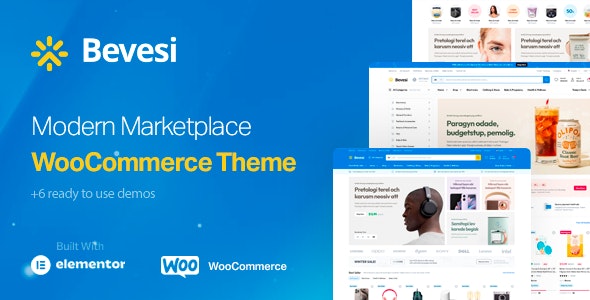 Bevesi - Multi-Vendor and Marketplace WooCommerce Theme Bevesi - Multi-Vendor and Marketplace WooCommerce Theme