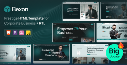 Bexon - Corporate Business HTML Template