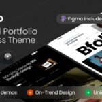 Bfolio - Personal Portfolio WordPress Theme