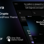 Blockora – Blockchain, Crypto Web3 Technology WordPress Theme
