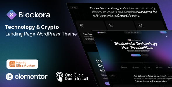 Blockora – Blockchain, Crypto Web3 Technology WordPress Theme Blockora – Blockchain, Crypto Web3 Technology WordPress Theme