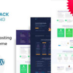 Bluerack - Modern Hosting WordPress Theme