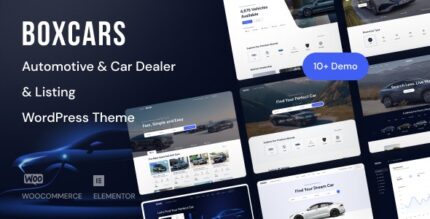 Boxcar – Automotive Car Dealer WordPress Theme