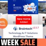 Braintech - Technology IT Solutions WordPress Theme