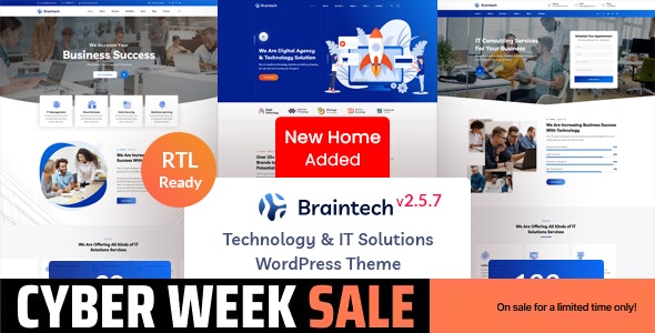 Braintech - Technology IT Solutions WordPress Theme Braintech - Technology IT Solutions WordPress Theme
