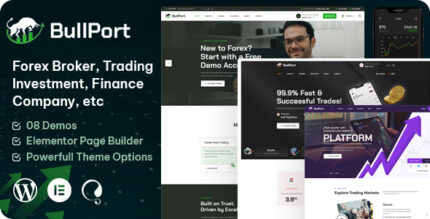 BullPort – Forex Broker Trading WordPress Theme