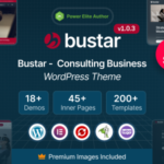 Bustar – Business Consulting WordPress Theme