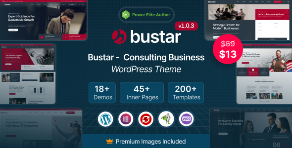Bustar – Business Consulting WordPress Theme Bustar – Business Consulting WordPress Theme