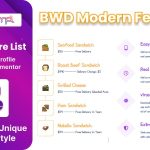 BWD Modern Feature List Addon For Elementor