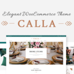 Calla - Elegant Home Decoration Shop WordPress Theme