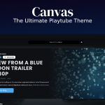 Canvas - The Ultimate Playtube Theme