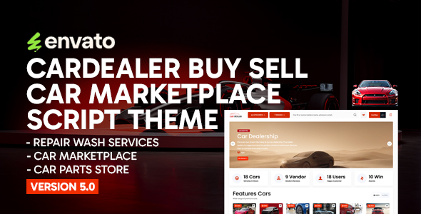 CarDealer – Buy Sell Car Marketplace Script Theme CarDealer – Buy Sell Car Marketplace Script Theme