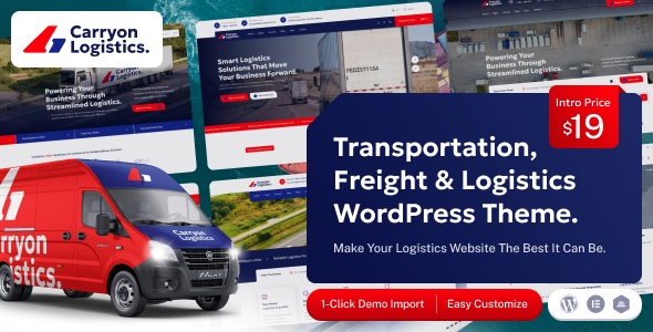 Carryon - Transportation Logistics WordPress Theme Carryon - Transportation Logistics WordPress Theme