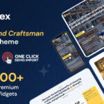 Carvex - Carpenter and Craftsman WordPress Theme