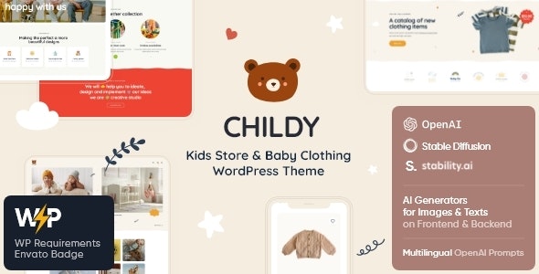 Childy — Kids Store Baby Clothing WordPress Theme Childy — Kids Store Baby Clothing WordPress Theme