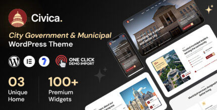 Civica - City Government Municipal WordPress Theme