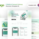 Coinage - E-Wallet Payment Gateway Elementor Pro Template Kit
