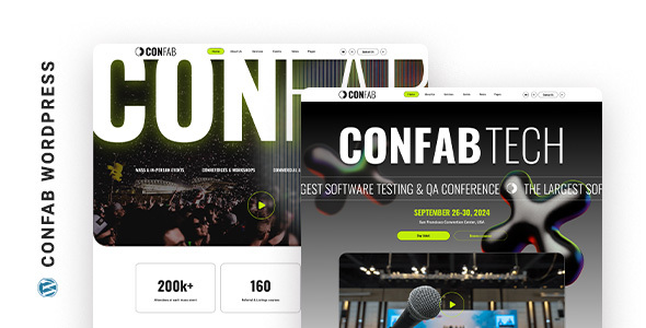 Confab - Event Agency WordPress Theme Confab - Event Agency WordPress Theme