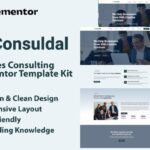 Consuldal - Busines Consulting Elementor Template Kit