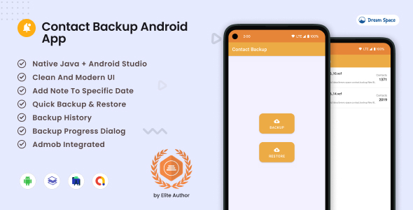 Contact Backup Android App Contact Backup Android App